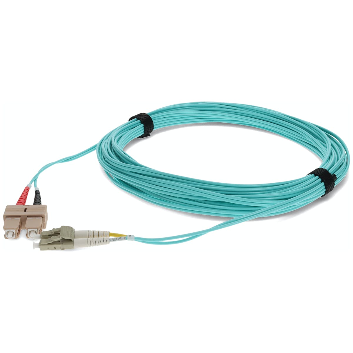 0.3M Lc/Sc M/M Aqua Om4 Fiber Patch Cbl
