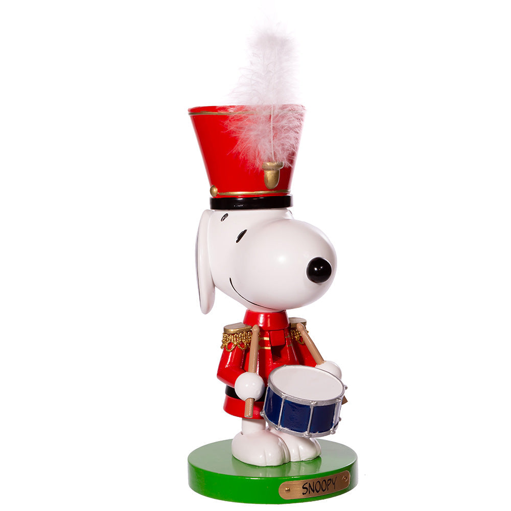 10" Peanuts Snoopy the Drummer Nutcracker