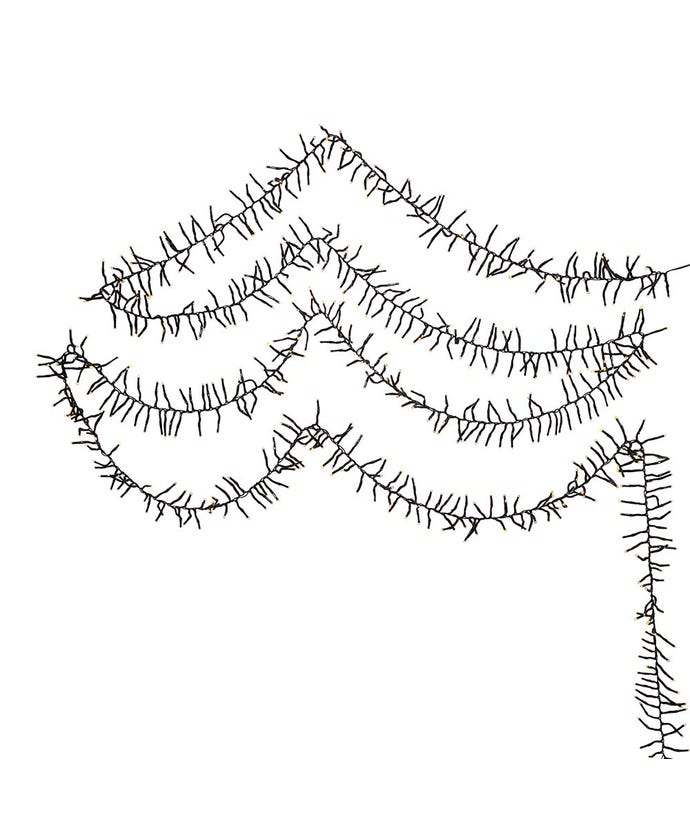 1000-Light Warm White LED Cluster Light Set