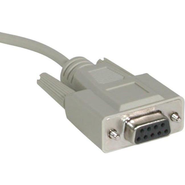 10Ft Db25 Male To Db9 Female Serial Rs232 Null Modem Cable