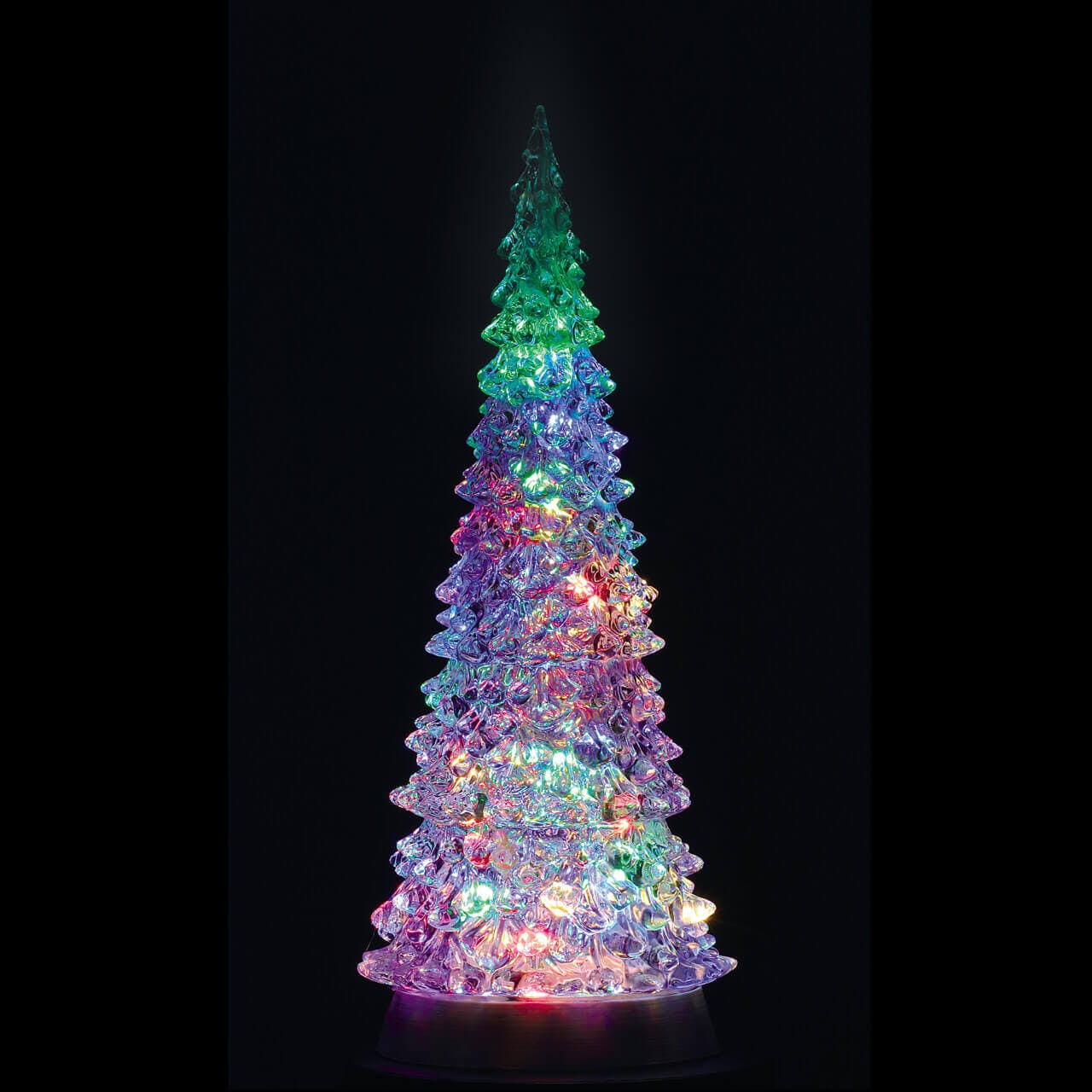 11 Inch Crystal Color Changing Tree