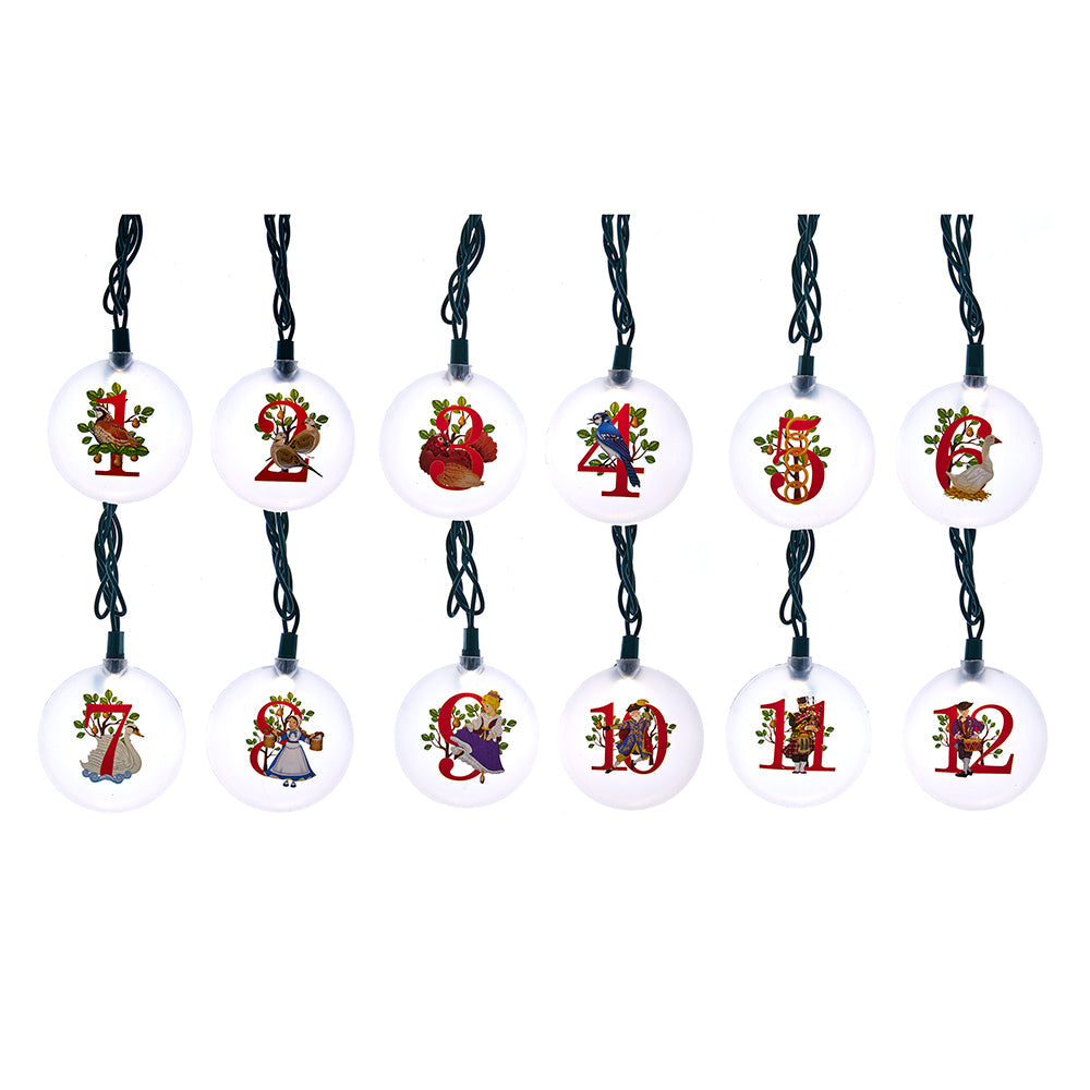 12 Days Of Christmas Light Set - 32 Feet Long