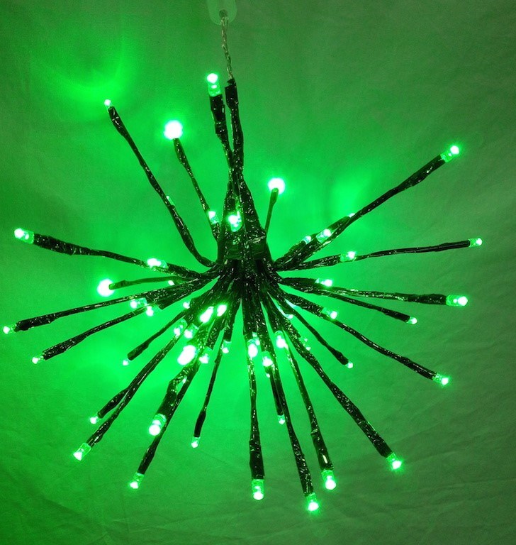 12 Inch 64 LED Branchball - Green