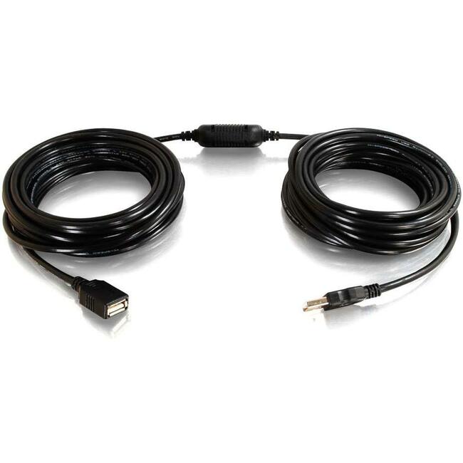 12M Usb A Male To Female Active Extension Cable (Center Booster Format) (39.4Ft)