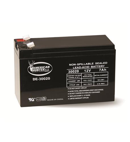 12V 7 AMP HR RECHARGEABLE BATTERY GSM-DE-30020