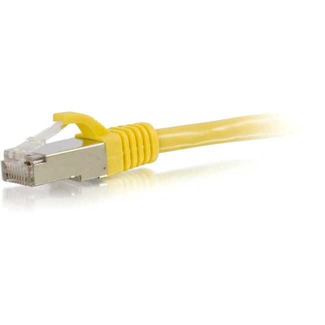 14Ft Cat6 Snagless Shielded (Stp)Ethernet Network Patch Cable - Yellow