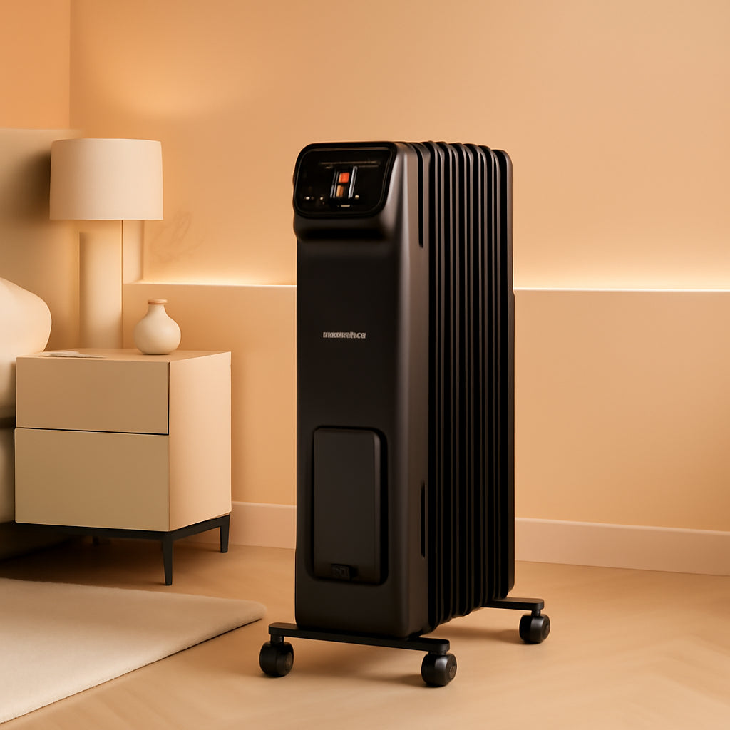 1500W Oil Filled Radiator Heater With Remote Control