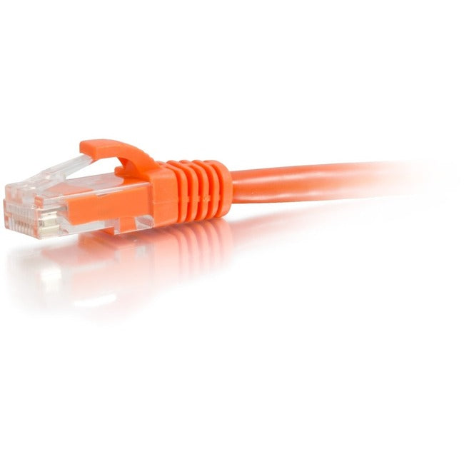15Ft Cat6A Snagless Utp Cable-Ornge