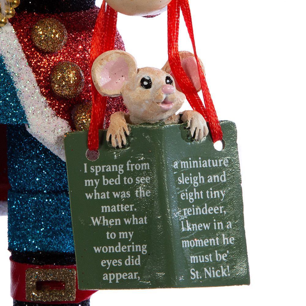 18" Hollywood Nutcrackers Now Dasher, Now Dancer... Nutcracker (5th in 'Twas The Night Before Christmas Series)