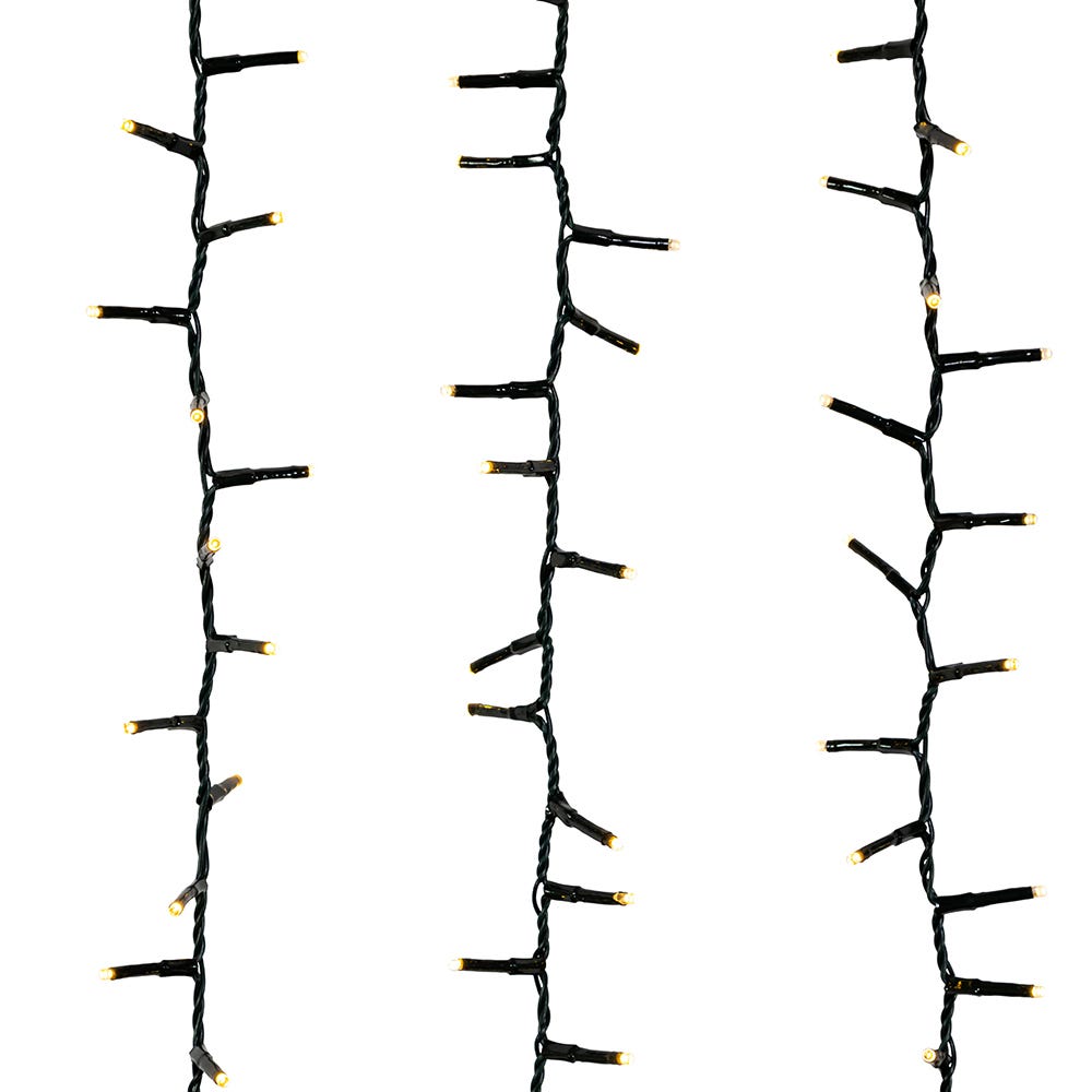 1800-Light Warm White LED Rice Light Set - 148 Feet