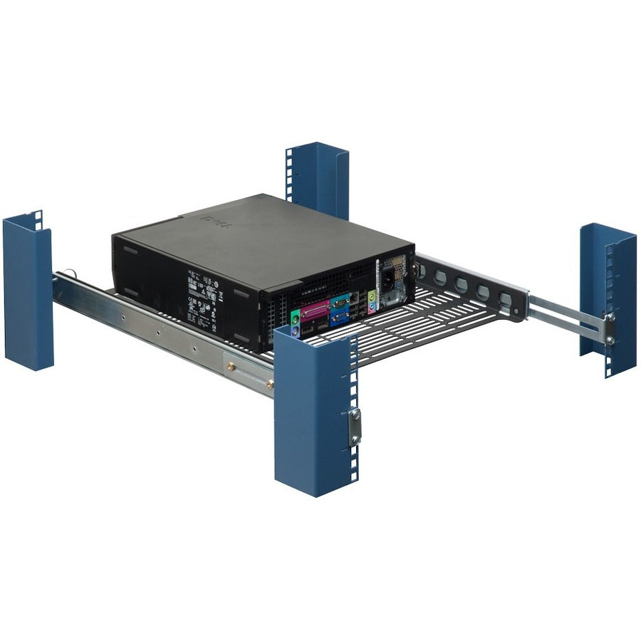 1U Sliding Computer Shelf - 20 Inch Depth Rack Mount Shelf | Rack Solutions 1USHL-112-20