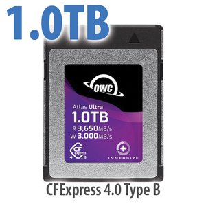 1.0TB OWC Atlas Ultra CFexpress 4.0 Type B Memory Card