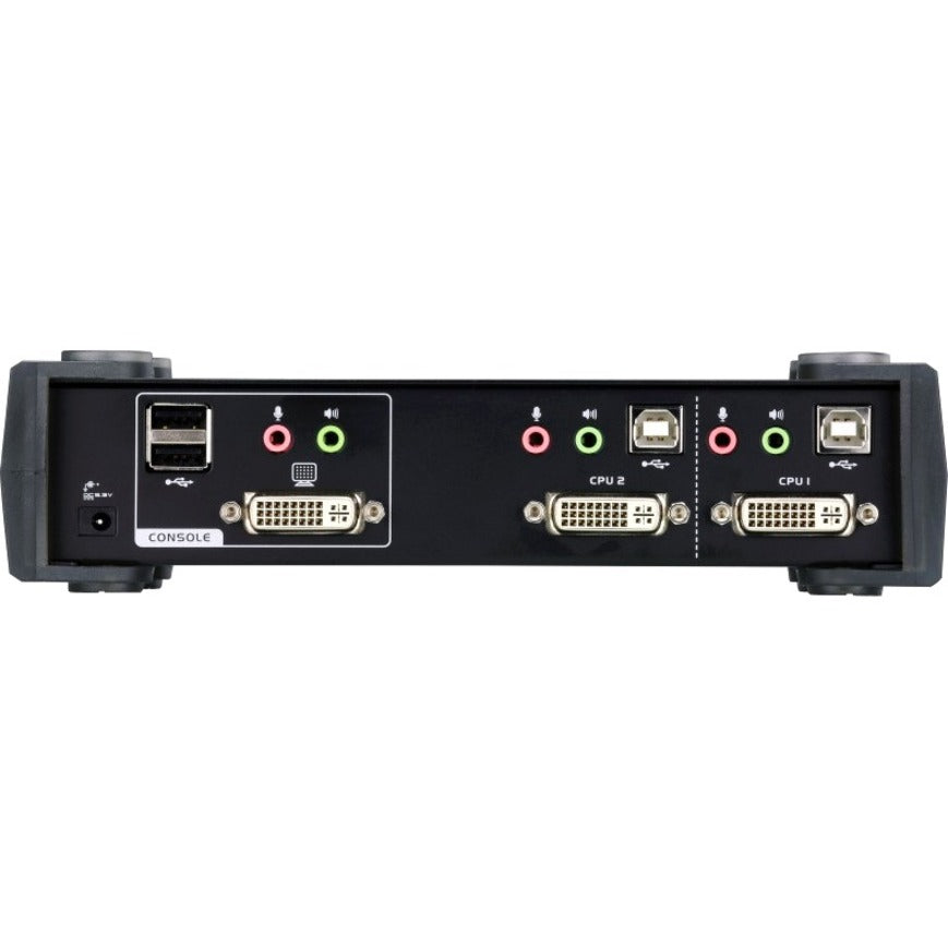 2 Port USB DVI KVM Switch - Desktop Computer Control | ATEN CS1762A