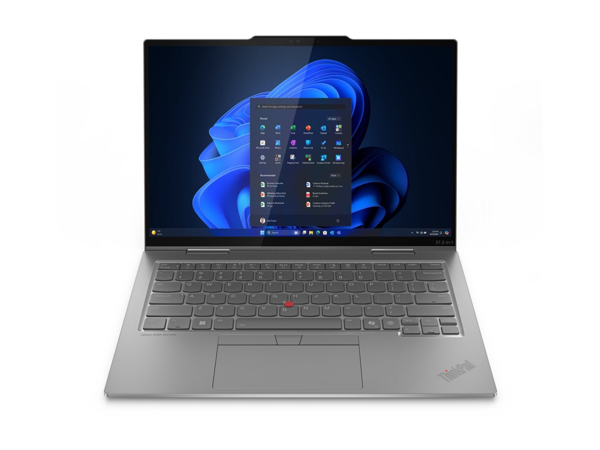 2-in-1 Laptop ThinkPad X1 Aura Edition - Intel Core Ultra Touchscreen | Tecisoft