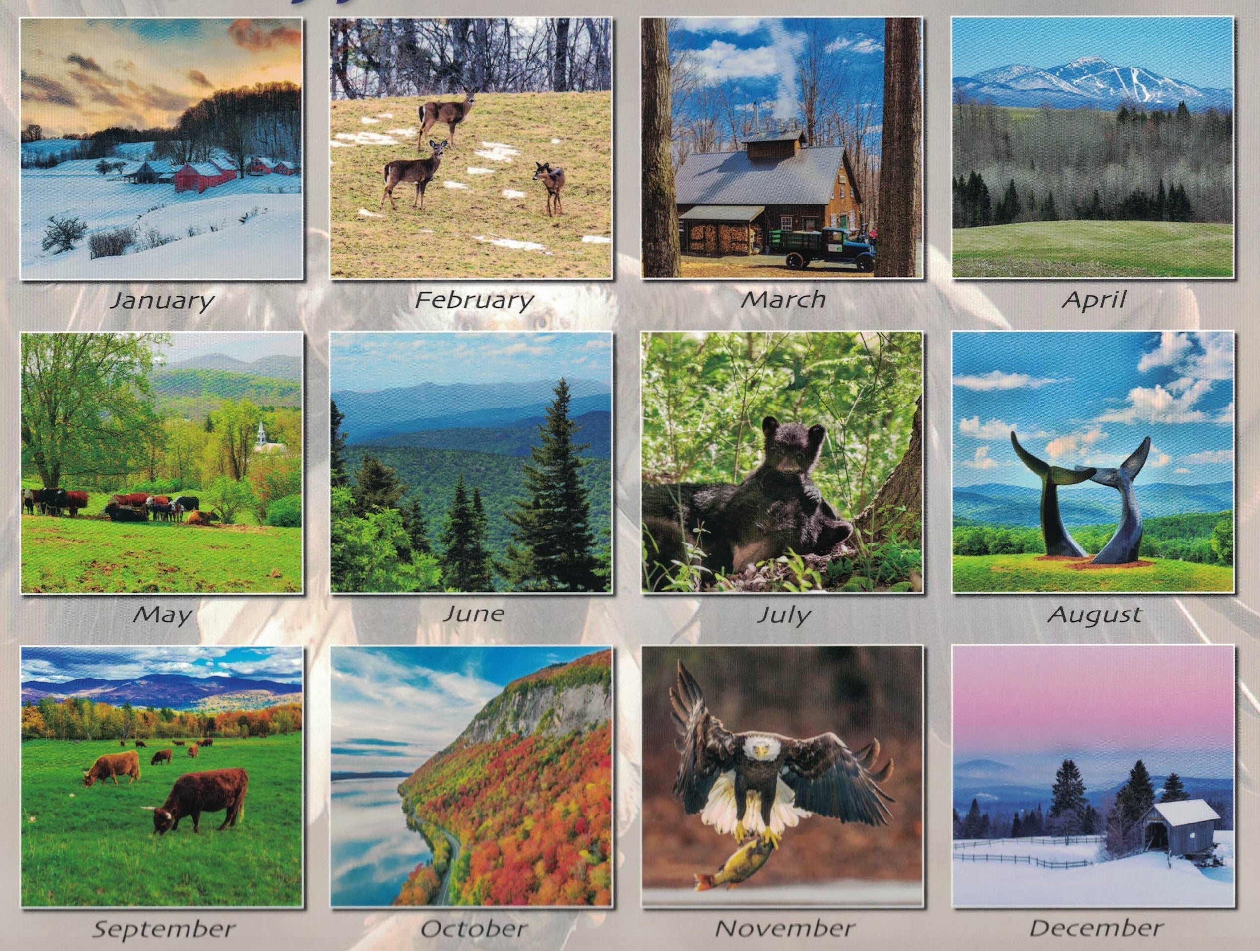 2024 Green Mountain Wall Calendar