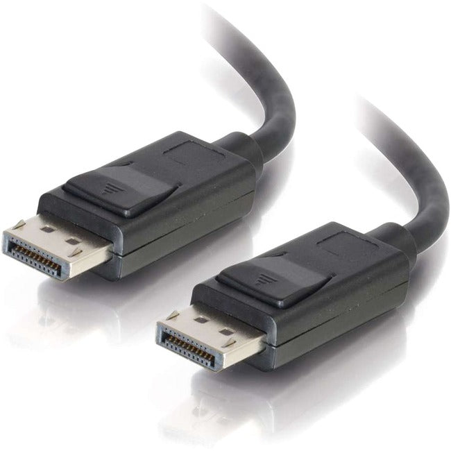 20Ft Displayport Cable With Latches 8K Uhd M/M - Black