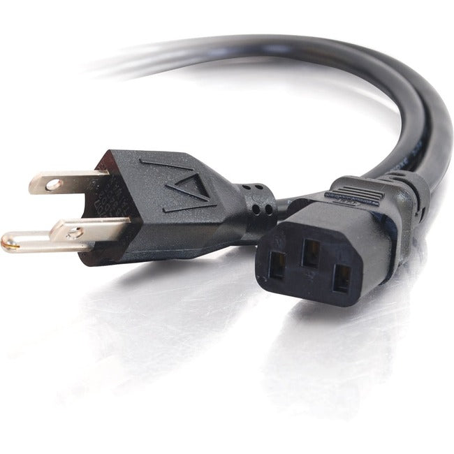 25Ft 18 Awg Universal Power Cord (Nema 5-15P To Iec320C13)