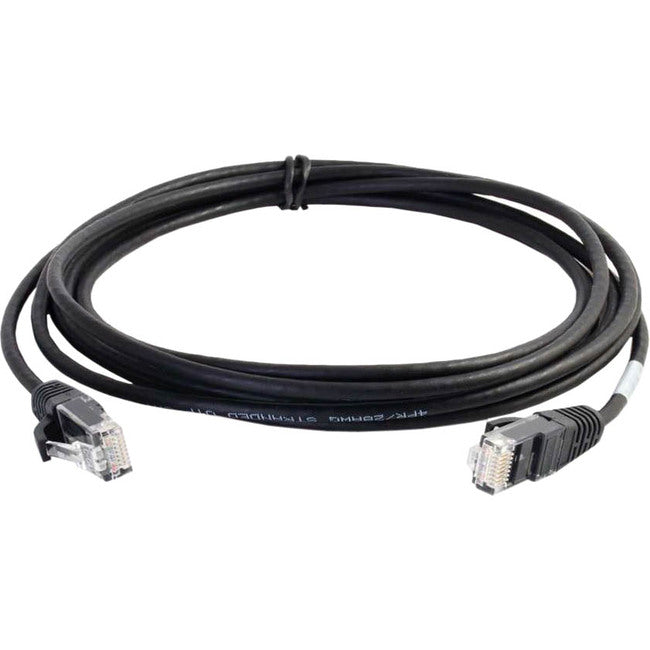 2.5Ft Cat6 Utp 28Awg Black