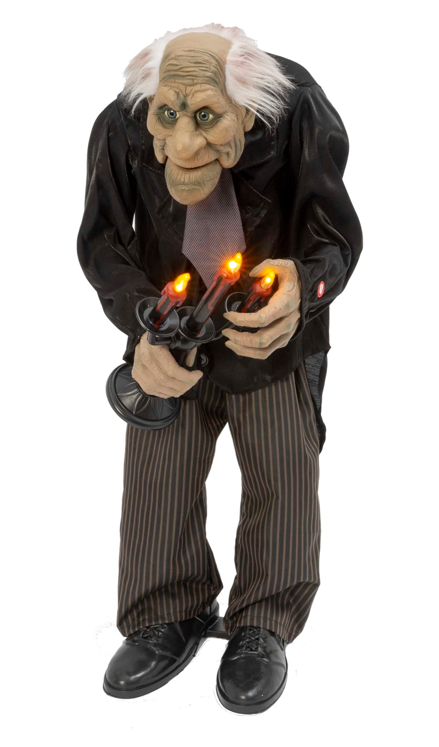 3 Foot Lighted Animated Scary Butler with Sound.
