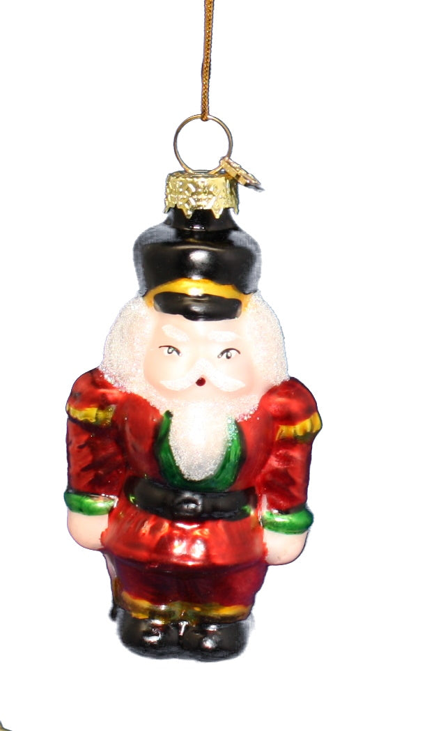 3 Inch Boxed Glass Ornament - Nutcracker