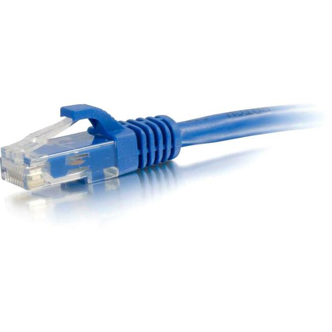 30Ft Cat5E Snagless Unshielded (Utp) Ethernet Network Patch Cable - Blue
