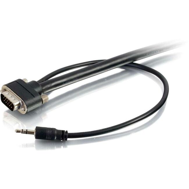 35Ft Select Vga + 3.5Mm Stereo Audio A/V Cable M/M - In-Wall Cmg-Rated
