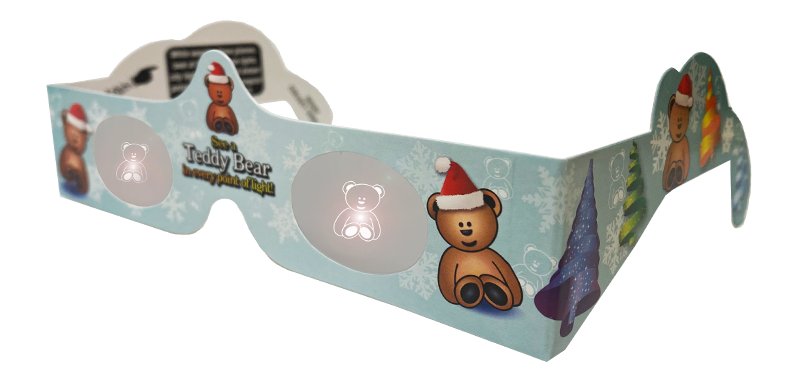 3D Glasses - Teddy Bear
