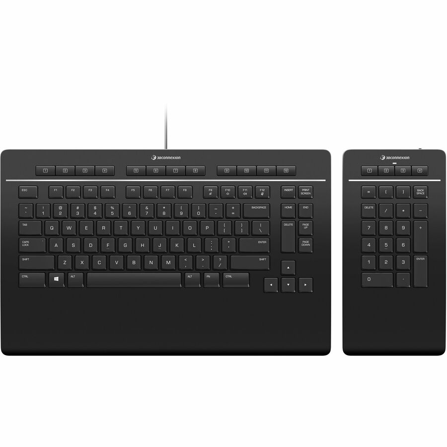 3Dconnexion Keyboard Pro with Numpad, US (QWERTY)