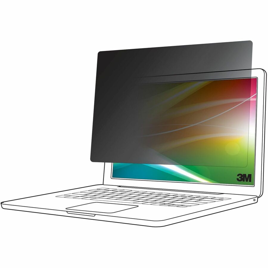 3M™ Bright Screen Privacy Filter for 13.3" Laptop (16:10 aspect ratio) - For 13.3"