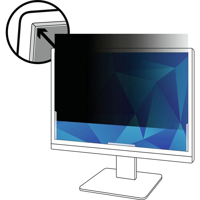 3M™ Privacy Filter for 23.6in Monitor, 16:9, PF236W9B