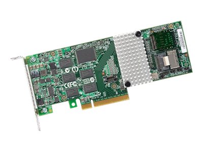 3ware SAS 9750-4i - Storage controller (RAID) - 8 Channel - SATA 6Gb/s / SAS 6Gb/s - RAID RAID 0, 1, 5, 6, 10, 50 - PCIe