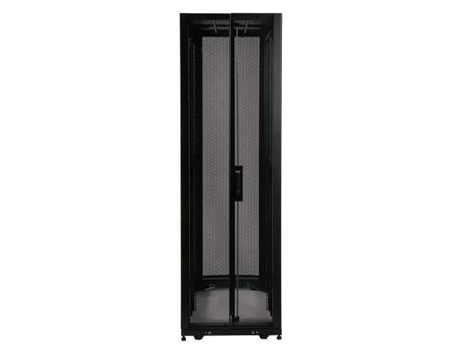42U Server Rack Cabinet - Mid-Depth Data Center Enclosure with 3500lb Capacity | TecISoft SR42UBMD