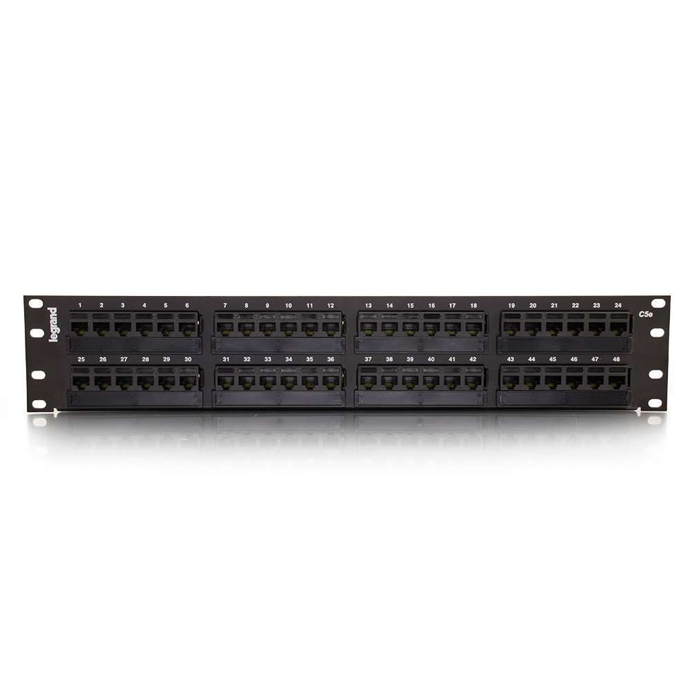 48-Port Cat5E 110-Type Patch Panel