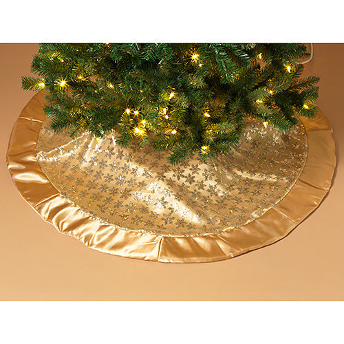 48" Sequin Snowflake Tree Skirt