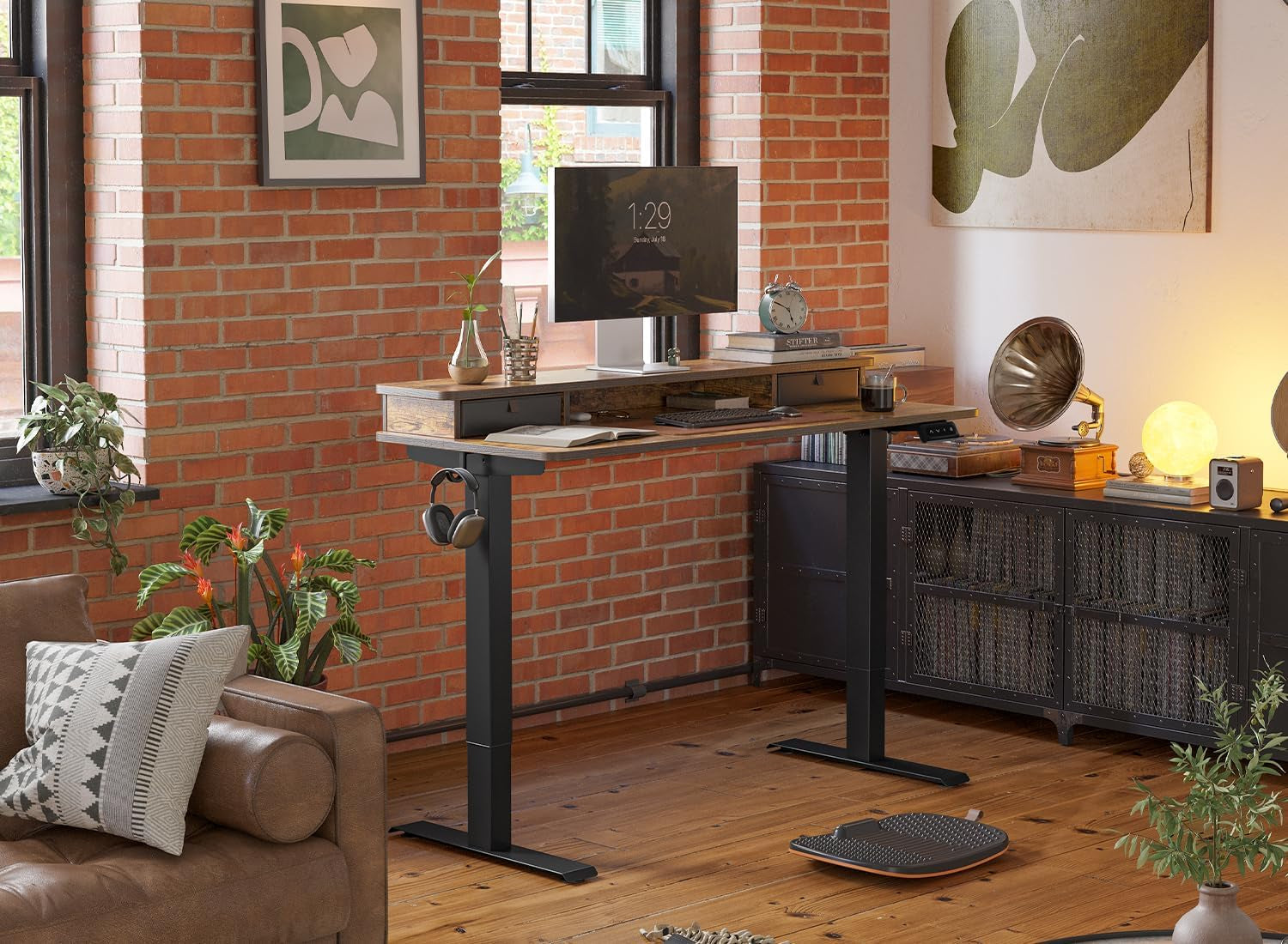 48 x 24 Inch Height Adjustable Ergonomic Standing Desk