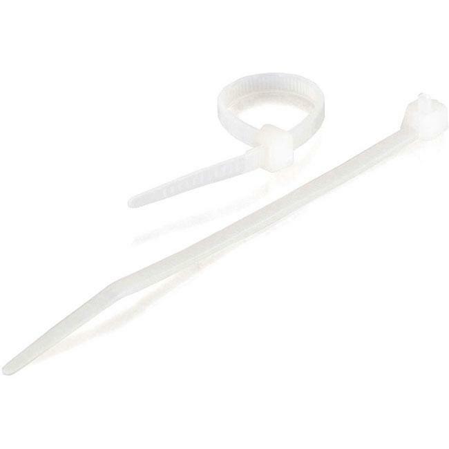 4In Cable Tie Multipack (100 Pack) - White (Taa Compliant)