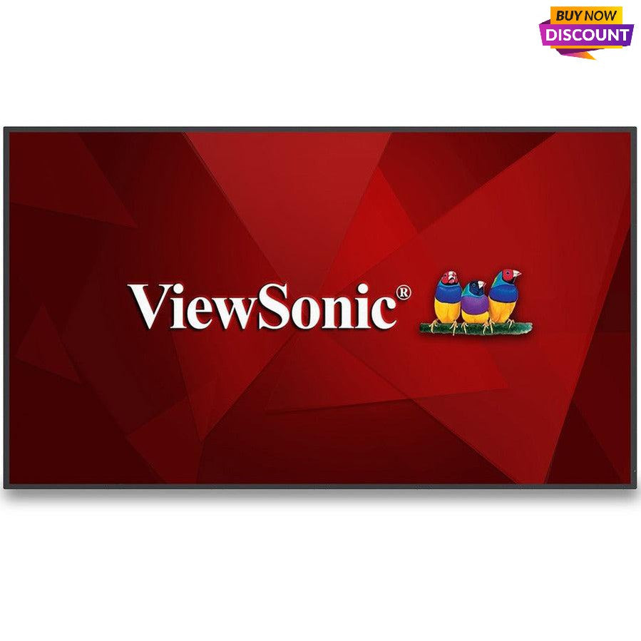 4K Ultra HD Commercial Display - ViewSonic CDE7530 75" Digital Signage | Tecisoft