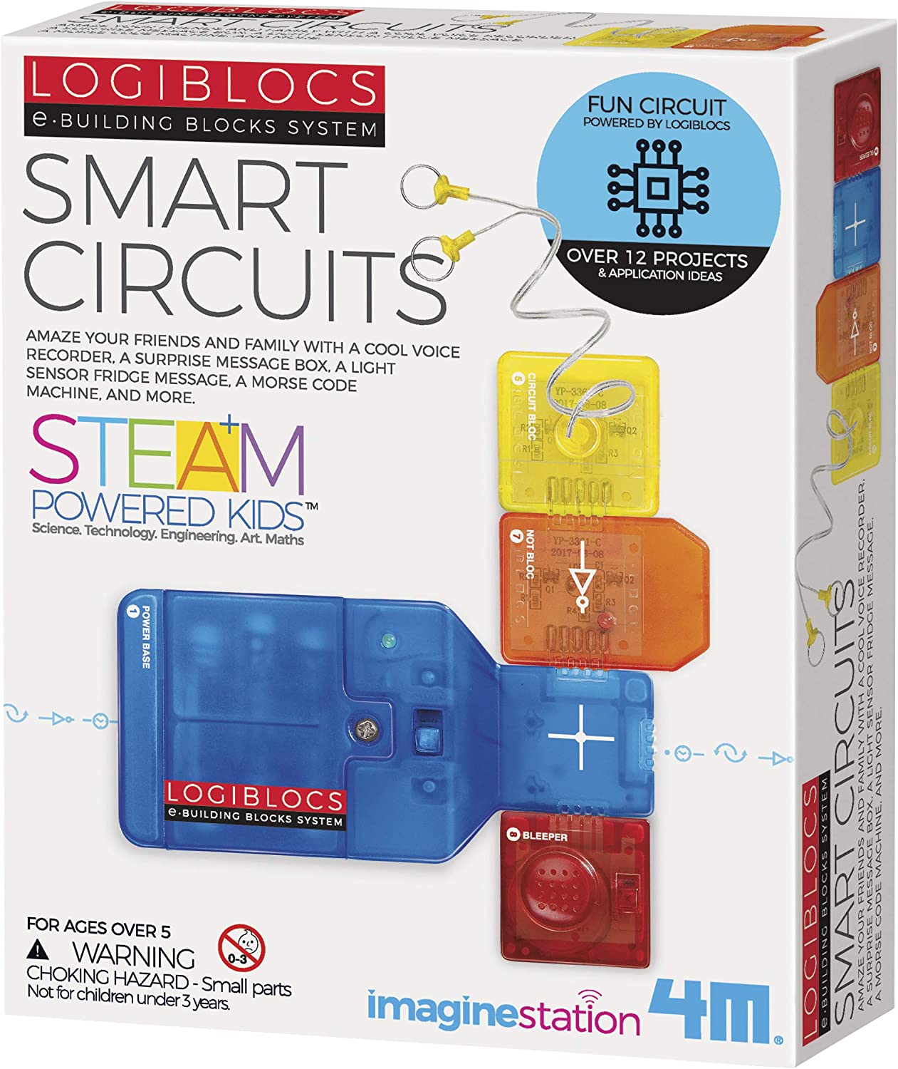 4M Logiblocs E-Building Blocks System Smart Circuits Kit