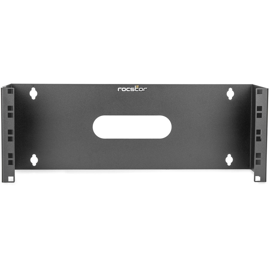 4U 19in Wall Mount Bracket - for Patch Panels - Hinged Wall Mounting Bracket - Maximum