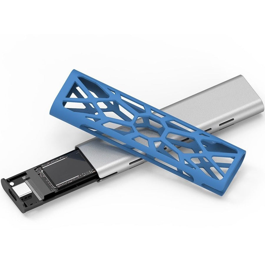 4Xem Drive Enclosure Pci Express Nvme 3.0 X2, M.2 - Usb 3.1 (Gen 2) Type C Host Interface External - Gray