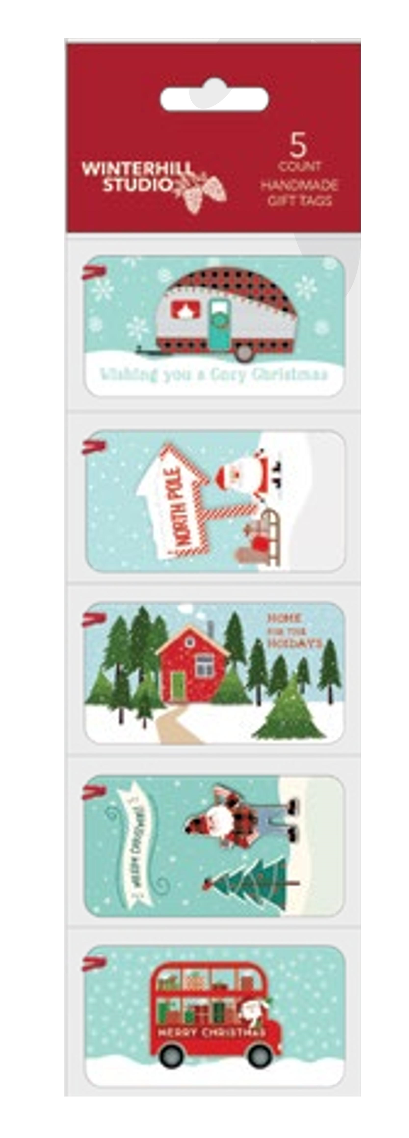 5 Count Handmade Gift Tags -