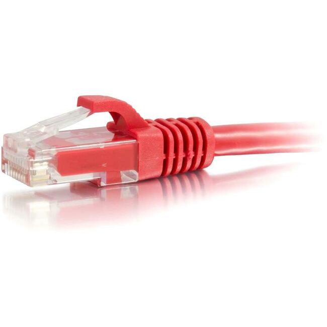 50Ft Cat5E Snagless Unshielded (Utp) Ethernet Network Patch Cable - Red