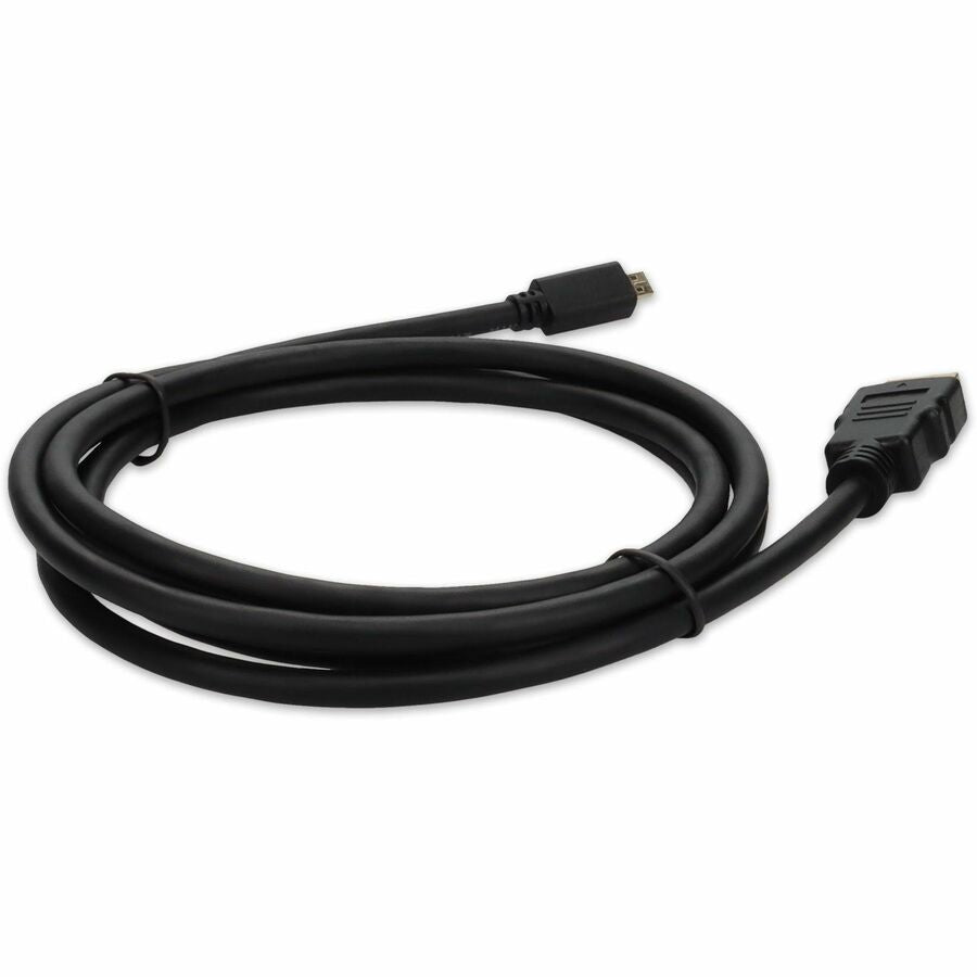 5Pk 6Ft Hdmi 1.4 Male To Micro-Hdmi 1.4 Male Black Cables For Resolution Up To 4096X2160 (Dci 4K)