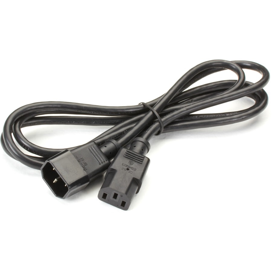 6-Ft. Power Cord Iec-60320-C13,To Iec-60320-C14