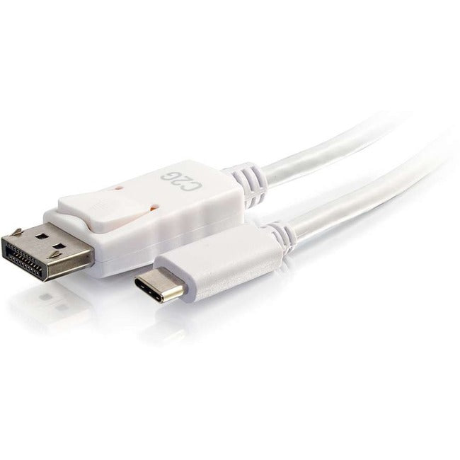 6 Usb C To Displayport Cable White