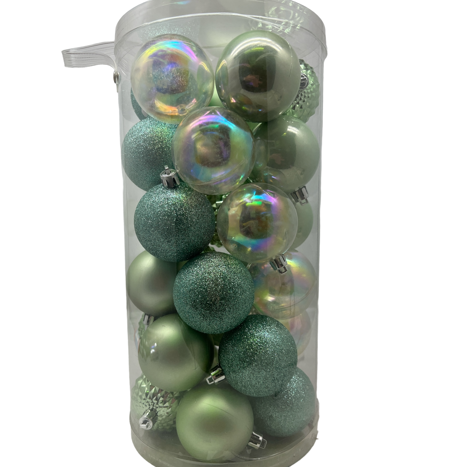 60MM 30 Count Shatterproof - Mint Green