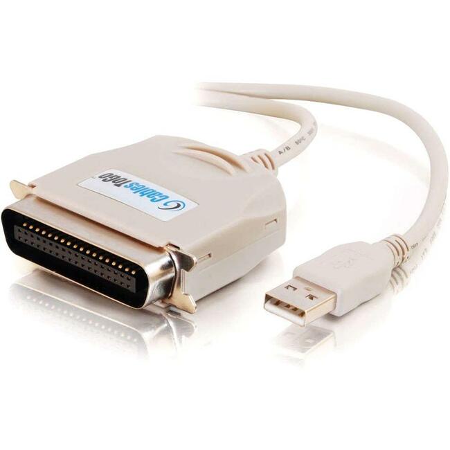 6Ft Usb To C36 Parallel Printer Adapter Cable