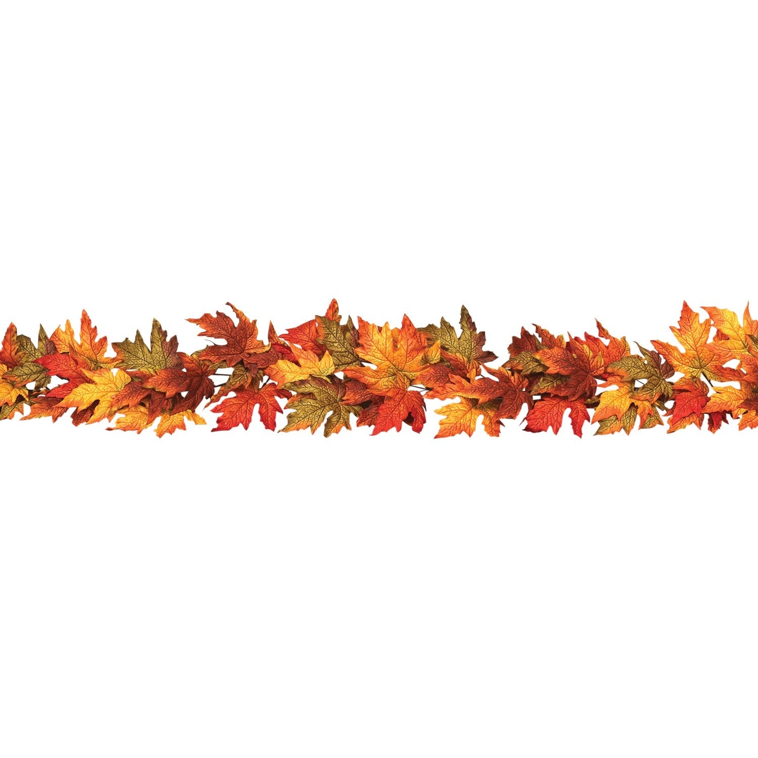 72 Inch Mixed Color Mapleleaf Garland