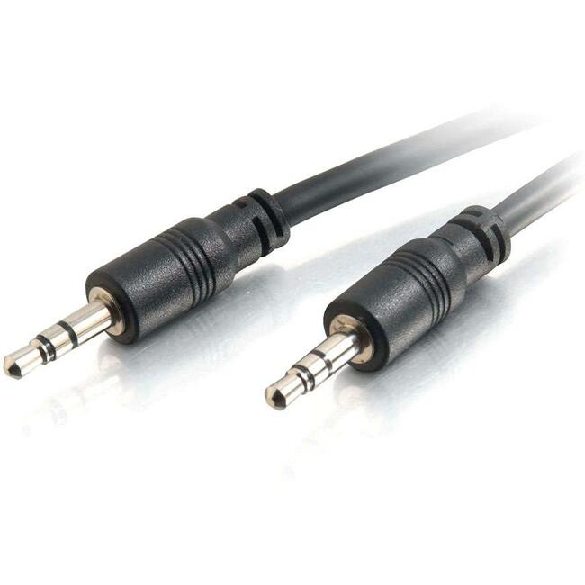 75Ft 3.5Mm Stereo Audio Cable With Low Profile Connectors M/M - In-Wall Cmg-Rate