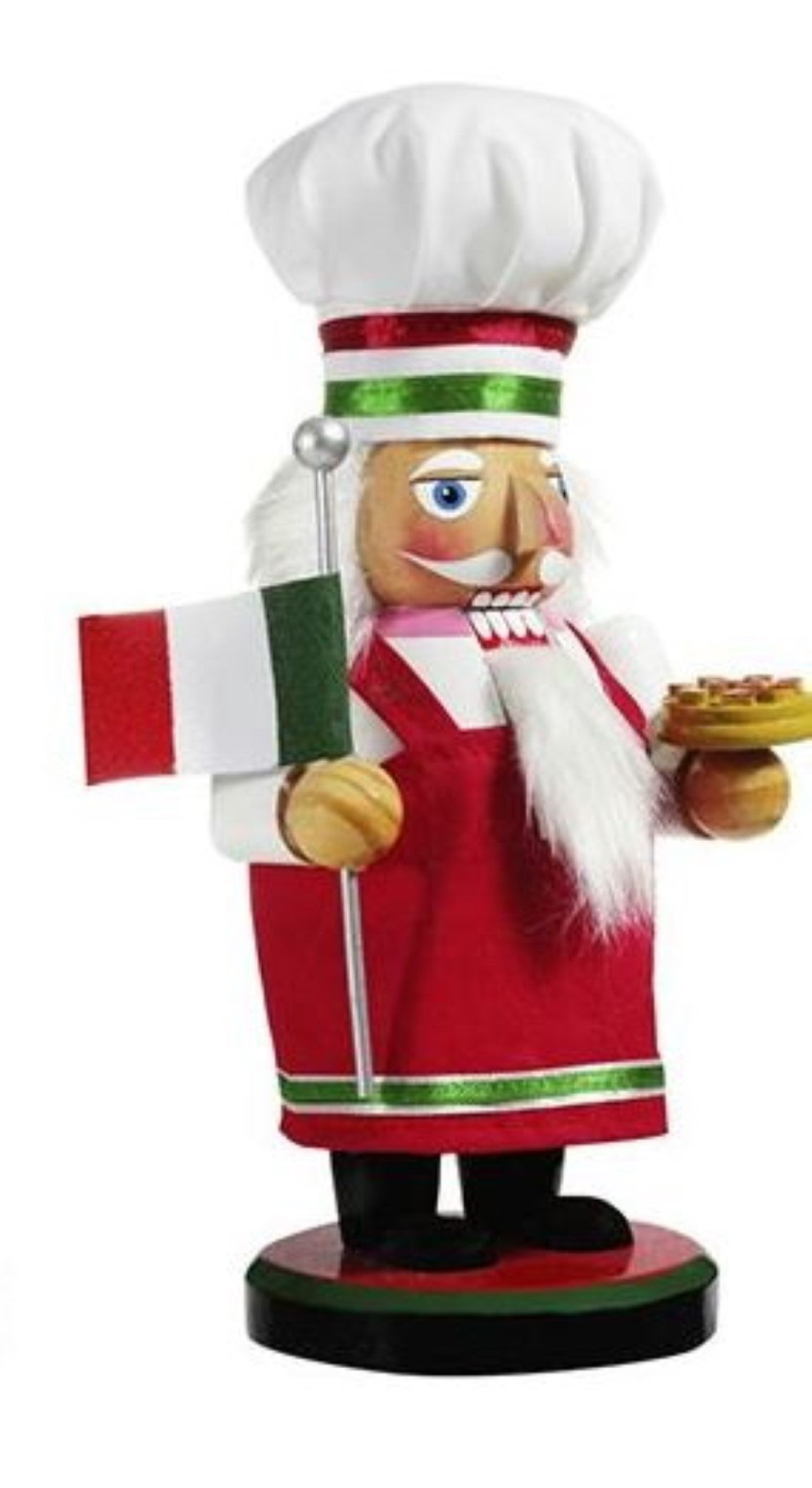8 Inch Wooden International Nutcracker - Italy